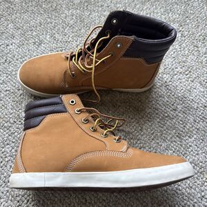 Timberland Women's Dausette Wheat Nubuck Leather Sneaker Boots A1KLZ Size 8